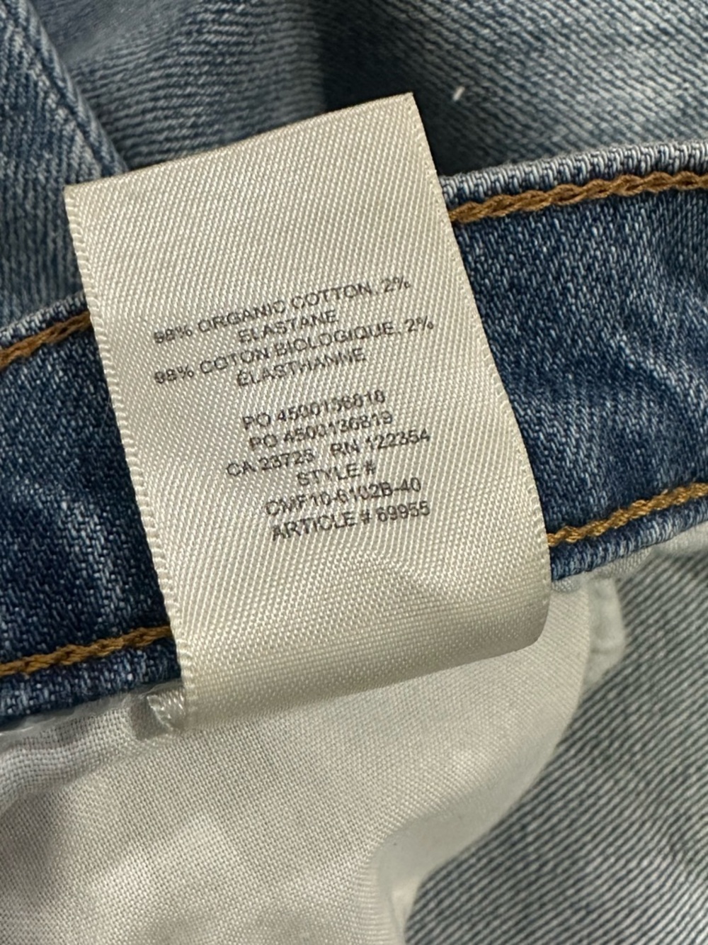Aritzia Denim Forum The Yoko High Rise Slim 28L - Picture 9 of 9